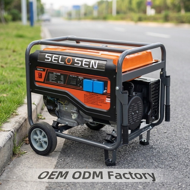 SELOSEN Gasoline Powerenerator Portable Petrol Electric Standby Generator 2kw 3kw 4kw 5kw 6kw 8kw for Home