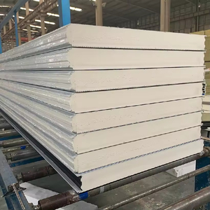Panneau sandwich PIR ignifuge B1 pour façade de <span class=keywords><strong>scierie</strong></span> moderne au Suriname, panneau de bardage structurel de sécurité incendie PIR pour projets - Product Image 4