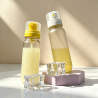 Flacon pulvérisateur cosmétique en plastique PET de 100 ml, atomisation ultra fine, brume haute pression pour l'hydratation de la peau, parfum, huile essentielle