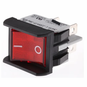 Interruttore a Bilanciere Illuminato DPST On-Off 2641LP/2A23621L220V per Montaggio su Pannello - Product Image 2