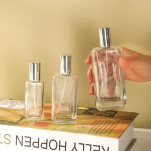 30ml 50ml 100ml Flasche Glas Tragbare Parfüm-Sprüh flasche Leere Parfums Nachfüllbarer Parfüm zerstäuber der Marke Original