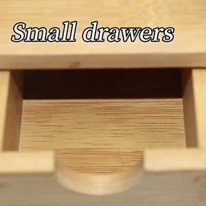 Desktop <b>storage</b> <b>box</b>, Japanese bamboo and wood cosmetic <b>storage</b> <b>box</b>, <b>drawer</b> <b>storage</b> <b>box</b>, organizer <b>box</b>, export customized model. - Product Image 4