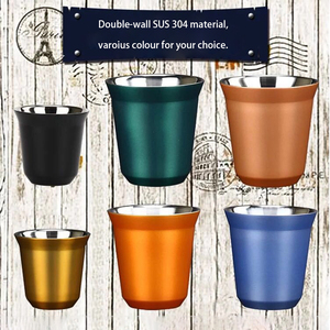 <span class=keywords><strong>Nespresso</strong></span> <span class=keywords><strong>Pixie</strong></span> Lungo Vivalto 3oz tazas de metal - Product Image 5