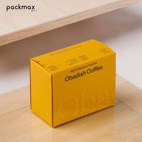 Boîte d'emballage pliante en carton ondulé avec logo personnalisé, laminage mat, doublure en éponge, auto-encapsulante, pour expédition et cadeaux