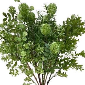 Plus de style, tiges de verdure artificielle, longue branche, plante verte, fougère, feuilles de <span class=keywords><strong>bambou</strong></span>, verdure pour la décoration murale, la maison, le mariage - Product Image 1