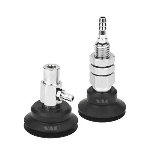 Ventosa de vacío industrial de silicona VAC SZJ6/8/10/15/2 tipo fuelle de doble capa para automatización de brazos robóticos - Product Image 1