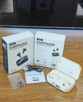 Écouteurs intra-auriculaires TWS à basses profondes avec son stéréo HiFi, affichage numérique et commandes tactiles pour un changement de chanson et une réponse aux appels facilités