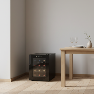 Réfrigérateur à boissons mini-bar OEM <span class=keywords><strong>12</strong></span> <span class=keywords><strong>bouteilles</strong></span>, refroidisseur de boissons, mini-réfrigérateur à <span class=keywords><strong>vin</strong></span> - Product Image 5