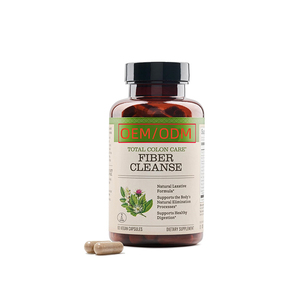 Sağlıklı Yetişkinler İçin <span class=keywords><strong>Psyllium</strong></span> <span class=keywords><strong>Husk</strong></span> Tozu İçeren Bağırsak Desteği Sağlayan Fiber Temizleyici Kapsüller 60 Kapsül/Birlik - Product Image 1