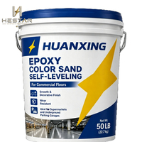 Peinture époxy liquide marbrée personnalisée à prix de gros, revêtement de sol époxy coloré pour rénovation intérieure en ciment