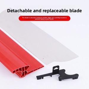 Racloir <span class=keywords><strong>de</strong></span> nivellement en acier inoxydable pour le plâtrage et le lissage des murs, outil <span class=keywords><strong>de</strong></span> <span class=keywords><strong>peintre</strong></span> - Product Image 4