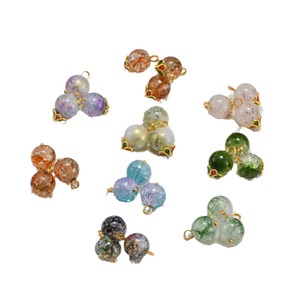 Botones de Cristal Estilo Chino, Redondos con Patrón Floral, Plateados, Accesorios de Joyería DIY, Cuentas Decorativas para Hanfu y Cheongsam - Product Image 5
