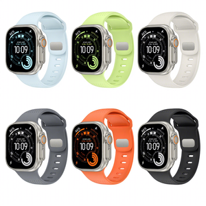 Correa de Reloj Verde de 49, 46, 44 y 42 mm, Correa de 45 mm, 44 mm, 42 mm y 46 mm para <span class=keywords><strong>Apple</strong></span> <span class=keywords><strong>Series</strong></span> 11, 10, 9, <span class=keywords><strong>6</strong></span>, SE, Ultra - Product Image 4