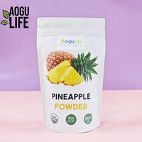 Polvo de Piña en Polvo, Secado por Aspersión, Jugo de Piña Puro Instantáneo para Saborizar Alimentos y Bebidas