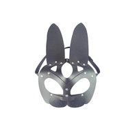 Masque d'Halloween en cuir en gros pour femmes, jouets sexuels SM, vente directe d'usine, bandeaux pour les yeux, masques de fête masquée, équipement fétichiste pour adultes