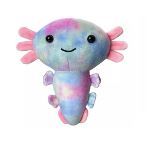 ROXGOCT <span class=keywords><strong>Axolotl</strong></span> arc-en-ciel personnalisé animal en peluche salamandre mexicaine mignonne poupée PP coton rempli jouets d'anniversaire nouveau Design - Product Image 3