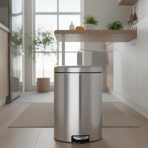 Cestino per Rifiuti in Acciaio Inox Newicon 20 L con Pedale per Cucina e Bagno - Product Image 3
