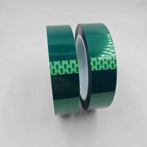 Nhiệt độ cao băng chất lượng cao cinta poliester thăng hoa màu xanh lá cây <span class=keywords><strong>Polyester</strong></span> nhiệt băng cho thăng hoa - Product Image 5