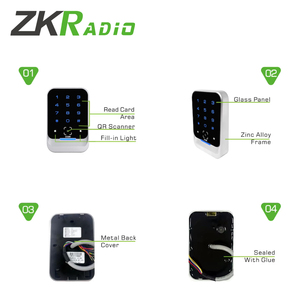 Lector de <span class=keywords><strong>Control</strong></span> de Acceso QR+RFID de Alta Calidad con Salida <span class=keywords><strong>RS485</strong></span>/OSDP y Teclado PIN para Sistema de <span class=keywords><strong>Control</strong></span> de Acceso - Product Image 4