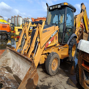 Used Case 580 backhoe loader in stock original USA multi-purpose machine for construction farm municipal work ready for shipment - Product Image 6