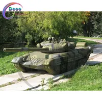 Fabrika doğrudan satış şişme ordu tankı modeli şişme askeri Tank