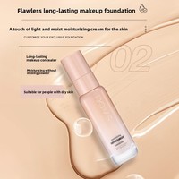 Fond de teint liquide DOVS éclaircissant anti-taches, couvrance longue durée, hydratant, 35 ml, pour peaux sèches/grasses