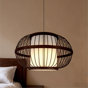 Lampes suspendues modernes faites à la main <span class=keywords><strong>en</strong></span> <span class=keywords><strong>rotin</strong></span> plafonnier <span class=keywords><strong>en</strong></span> bois <span class=keywords><strong>suspension</strong></span> lanterne <span class=keywords><strong>en</strong></span> bambou <span class=keywords><strong>suspension</strong></span> pour la décoration intérieure éclairage - Product Image 4