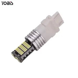 T25 3157 밝은 4014 마분지 Canbus 45smd 1080lm 차 led 우회 신호 빛