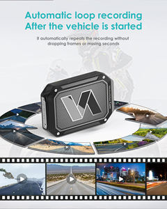 Caméra d'action intelligente double 1080P pour moto, enregistreur DVR avant et arrière, caméra de tableau de bord cachée, étanche IP66, vidéo WiFi - Product Image 4