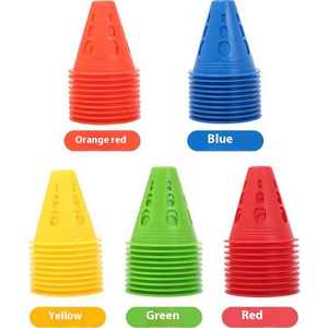 उच्च गुणवत्ता वाले छिद्रित यातायात शंकु नए रंग पवन-प्रतिरोधी गुपटी फुटबॉल प्रशिक्षण कारखाने प्रत्यक्ष बिक्री - Product Image 1