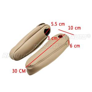 1 Par de Fundas de Reposabrazos Delanteros de Cuero PU para Lexus RX 300 330 350 2003 2004 2005 2006-2009, Reemplazo de la Funda del Reposabrazos del Asiento - Product Image 3