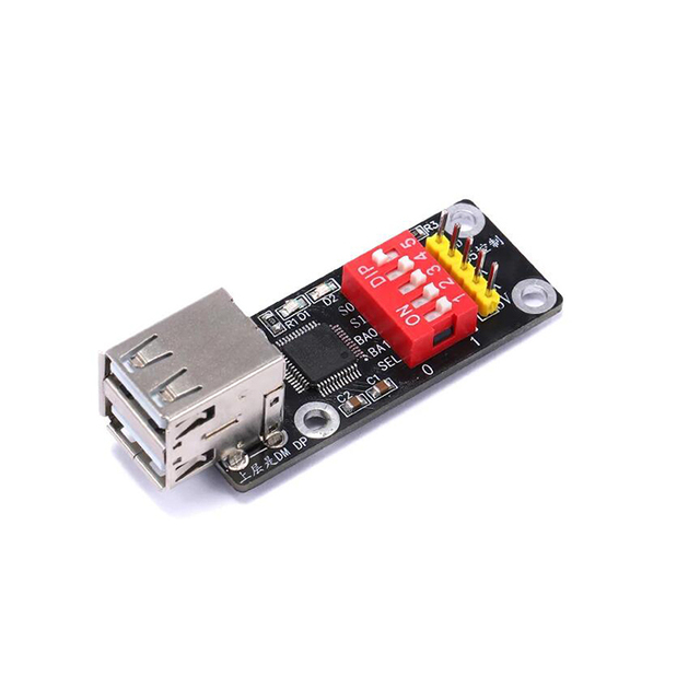 Ch9350 module hid keyboard mouse to serial port virtual keyboard scanning gun to serial port KVM