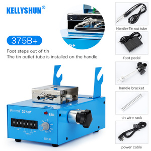 <span class=keywords><strong>Station</strong></span> de <span class=keywords><strong>soudage</strong></span> numérique de qualité industrielle KELLYSHUN, table de <span class=keywords><strong>soudage</strong></span> à alimentation en étain numérique, 375C, pour stations de retravail de téléphones BGA SMD - Product Image 4