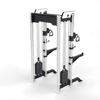 [Qualité commerciale] Liva Professional Smith Machine, rack d'entraînement multifonctionnel en métal LW-LAS05