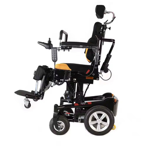 Fauteuil roulant motorisé tout-terrain intelligent, multifonctionnel, à hauteur de siège réglable, inclinable et avec fonction de levage électrique. - Product Image 2
