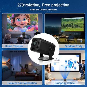 IHOMELIFE 1080P projecteur Portable ISMARTX14-V1 projecteur vidéo Vertical pour Home cinéma Android 13 projecteur manuel Fokus - Product Image 6