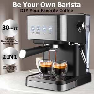 Machine à expresso professionnelle 20 bars avec écran tactile et <span class=keywords><strong>cafetière</strong></span> <span class=keywords><strong>électrique</strong></span> pour hôtels - Product Image 4
