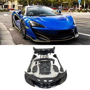 ชุดแต่งสไตล์ 570S/600LT ใหม่ พร้อมกันชนหน้า/หลัง สเกิร์ตข้าง สปอยเลอร์ฝากระโปรง-ติดตั้งด้วยกาวในตัว - Product Image 1
