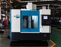 Centre d'usinage vertical CNC DL VDLS1200 BT50 6000 tr/min 5 axes (3+2) 4 broches 24 outils FANUC