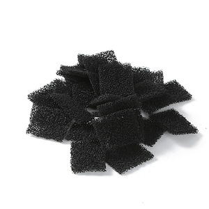 Éponge filtrante pour fontaine à eau pour animaux de compagnie, rectangulaire, paquet de 30 pièces, coton filtrant carbonisé, facile à nettoyer, accessoire pour aquarium - Product Image 5