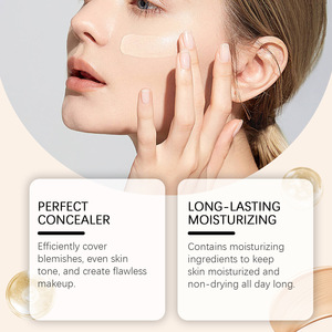 Custom Matte Oil-Control Liquid <b>Foundation</b> Light Spectrum CC Cream Concealer Brightening Features Color Changing Makeup - Product Image 4