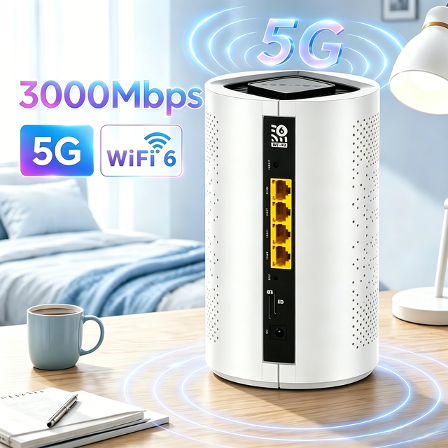 Modem 5g Sim Card 5G CPE Router Openwrt Gigabit Wifi6 Wireless Cellular Modem Mobile Hotspot 5g Wifi Router with Sim Card Slot