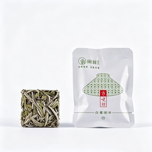 Tè Bianco Silver Needle Puro Premium Raccolto Primavera 2024, Mattonella di Tè Essiccato al Sole, Direttamente dalla Fabbrica di Fuding, OEM - Product Image 2