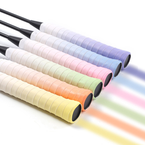 Gradient Color Non-Slip Overgrip For Tennis Badminton <b>Squash</b> Padel Pickleball Universal Fit Polyurethane Handle Wrap - Product Image 2