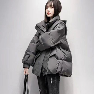 Chaqueta de plumón urbana minimalista para mujer, estilo urbano versátil - Product Image 2