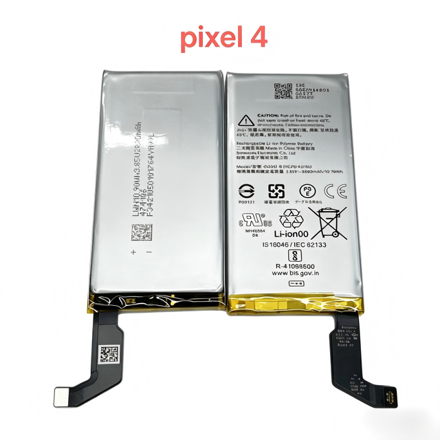 AYDOU Silver Google Pixel 4 Mobile Phone 2800mAh 3.85V Replacement Rechargeable Li-polymer Battery