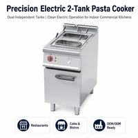 Cuiseur à pâtes électrique professionnel pour restaurants et cuisines, modèle JZH-TM-S3, puissance 6KW, garantie 1 an