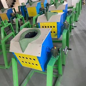 Metal ve metalurji makineleri için 25kW orta frekans indüksiyon 20KG fırın - Product Image 2