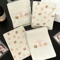 Sacs refermables à fermeture éclair avec motifs de dessins animés mignons, pour l'emballage de bijoux, réutilisables, pour collations, biscuits, bonbons, cadeaux