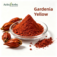 ActivaHerbs Natuurlijk Voedingsmiddelkwaliteit Gardenia Fruitextract Crocin 50% Wateroplosbaar Gardenia Geel